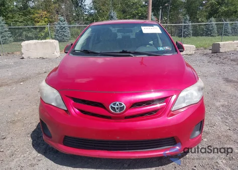 2011 Toyota Corolla Le из США, поврежденный, VIN 2T1BU4EE2BC703908